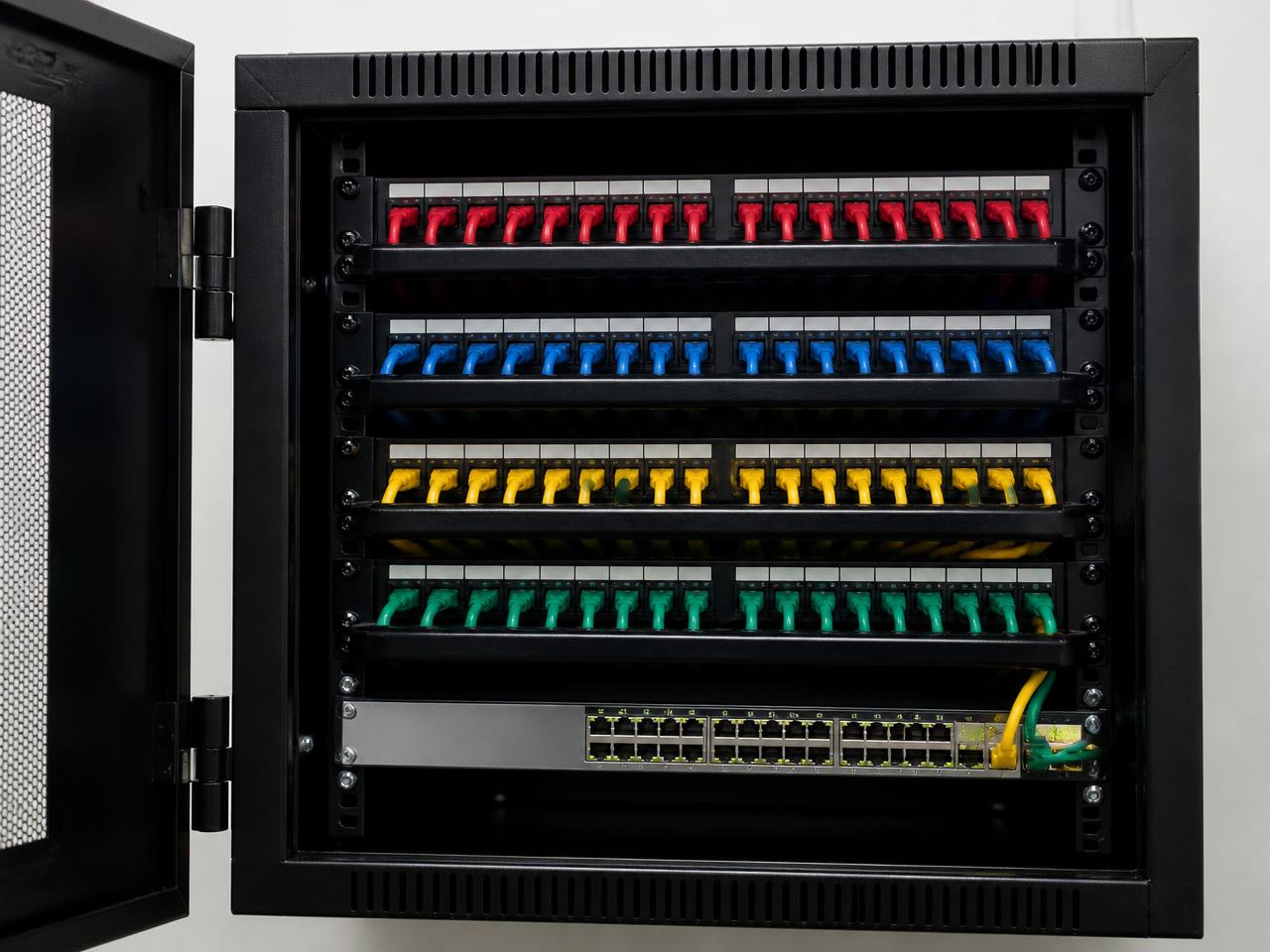 Data Cabling & Comms Cabinet by Loadtech Electrical in Newcastle upon Tyne